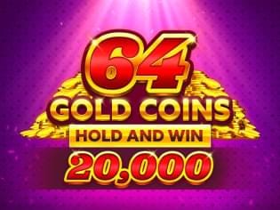 64 Gold Coins Hold and Win 20,000 thumbnail